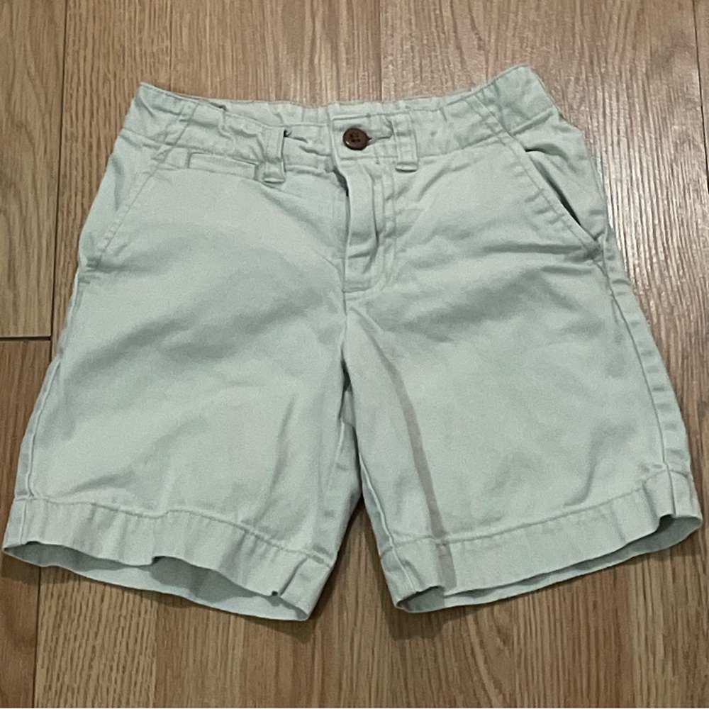 Polo Ralph Lauren Boy’s 4/4T (20x6) Chino Shorts Beige Preppy Classic Flat Front
